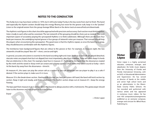 Pick Up the Pieces - Jazz Ensemble Conductor Score & Parts(Digital Download)