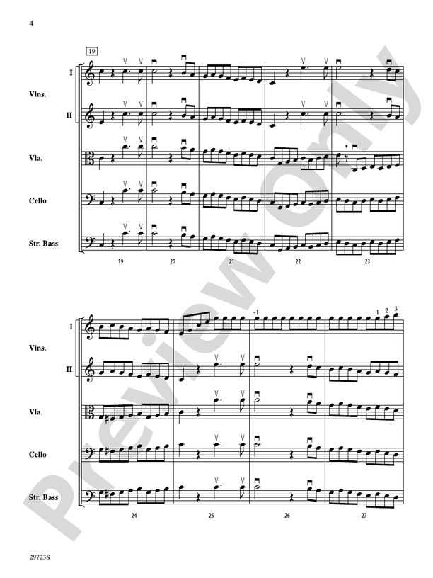 Symphony No. 41 – String Orchestra Conductor Score & Parts (Digital Download)