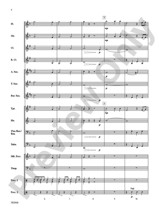 Prelude (from the Holberg Suite) - Concert Band Conductor Score & Parts (Digital Download)