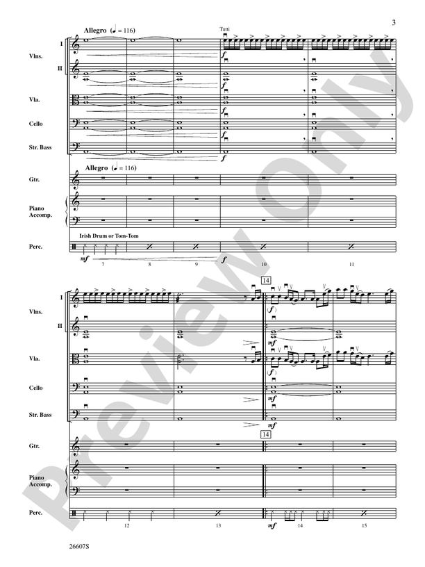 Washburn County – String Orchestra Conductor Score & Parts (Digital Download)