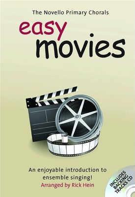 Novello Primary Chorals Easy Movies - Unison or 2-Part Book/CD Novello NOV016302