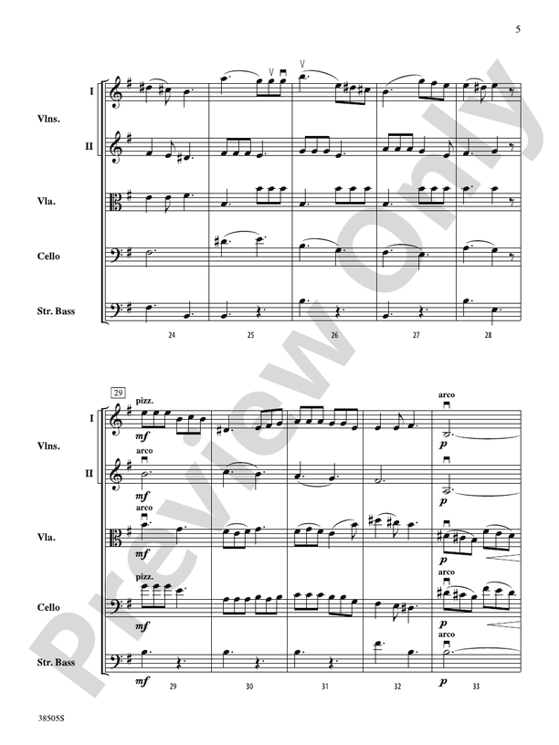 A Wisconsin Tableau – String Orchestra Conductor Score & Parts (Digital Download)