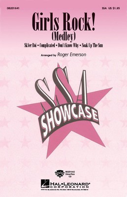 Girls Rock! - SSA Roger Emerson Hal Leonard Choral Score Octavo