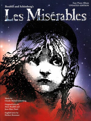 Schonberg - Les Miserables Easy Piano Album - Piano Solo with Lyrics arranged by Alan Gout Music Sales MF10010