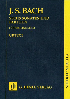 Sonatas and Partitas 6 BWV 1001-1006 - Study Score - Johann Sebastian Bach - Piano G. Henle Verlag Study Score Score