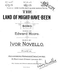 The Land Of Might-Have-Been - G Major Vocal/Piano (Digital Download)