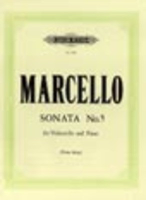 Sonata Op. 2 No. 5 C - Benedetto Marcello - Cello Edition Peters