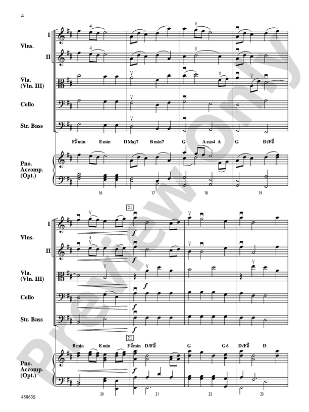 Dancing Kites - String Orchestra Conductor Score & Parts (Digital Download)