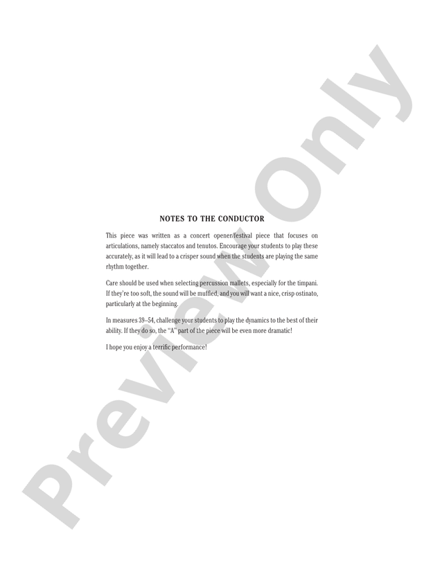 Cataclysm of the Cosmos - Concert Band Conductor Score & Parts (Digital Download)