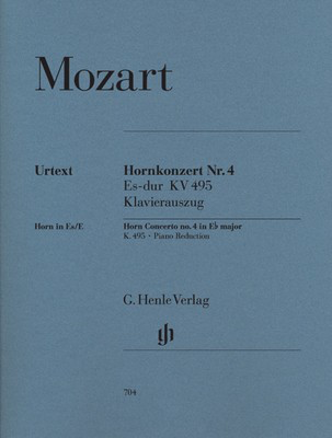 Mozart - Concerto #4 EbMaj K495 - French Horn/Piano Accompaniment Henle HN704