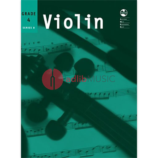 AMEB Violin Series 8 Grade 4 - Violin/Piano Accompaniment AMEB1202067639