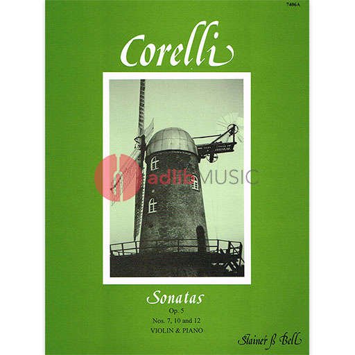 Sonatas Op 5 Nos 7 10 & 12 Violin/Piano