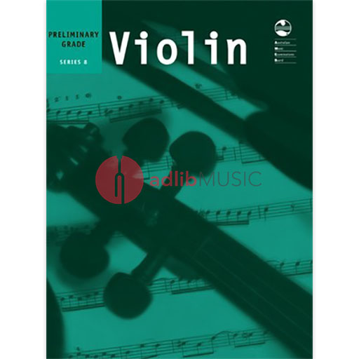 AMEB Violin Series 8 Preliminary Grade - Violin/Piano Accompaniment AMEB 1202067239