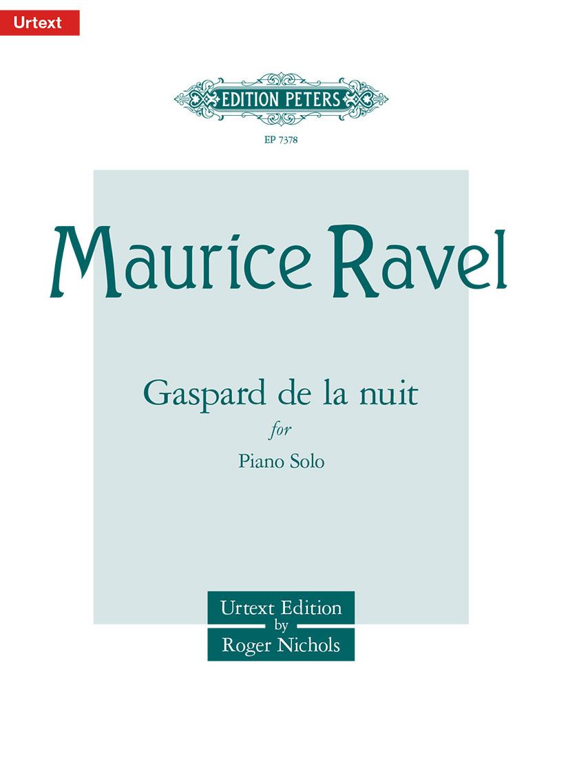 Ravel - Gaspard De La Nuit - Piano Solo Peters EP7378