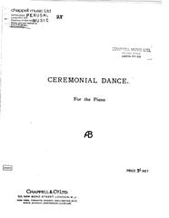 Bax - Ceremonial Dance - Piano Solo (Digital Download)