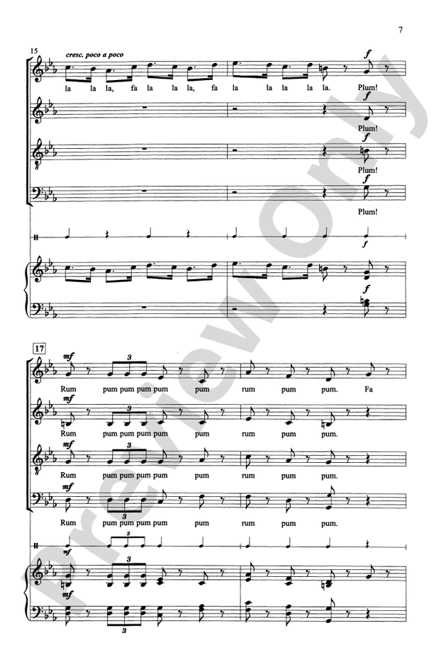 Four Nutcracker Favorites – SATB a cappella Choral Octavo (Digital Download)