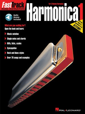 FastTrack Harmonica Method - Book 1 - for Diatonic Harmonica - Harmonica Blake Neely|Doug Downing Hal Leonard /CD