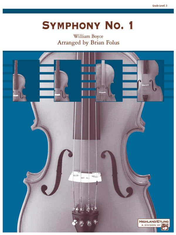 SYMPHONY NO 1 STR ORCH GR 3 ARR FOLUS BOYCE