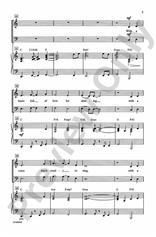 Make a Joyful Noise - SAB Choral Octavo (Digital Download)