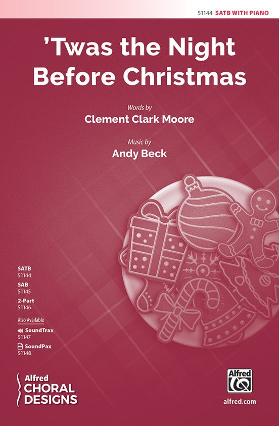 Twas the Night Before Christmas - SATB Choral Octavo (Digital Download)