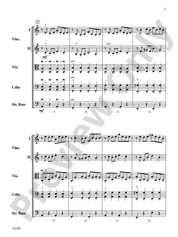 Boreas – String Orchestra Conductor Score & Parts (Digital Download)