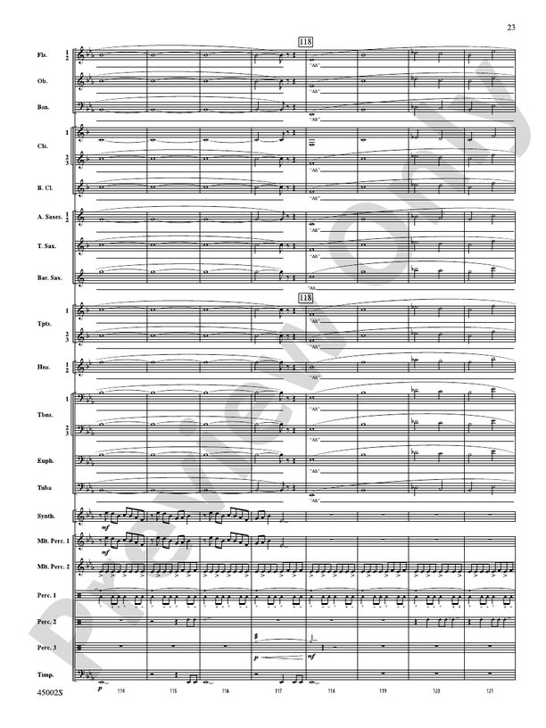 Winds of Change - Concert Band Conductor Score & Parts (Digital Download)