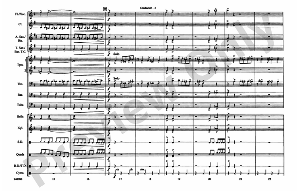 Batman Theme (from the TV Series) – Marching Band Conductor Score & Parts (Digital Download)