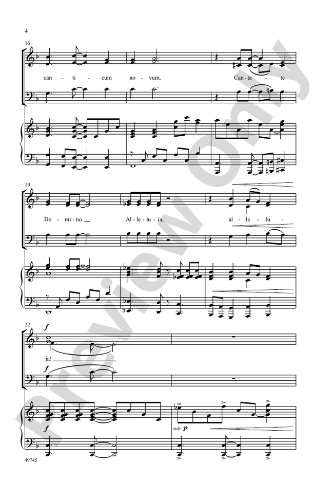 Benedicamus Domino - 3 Part Mixed Choral Octavo (Digital Download)