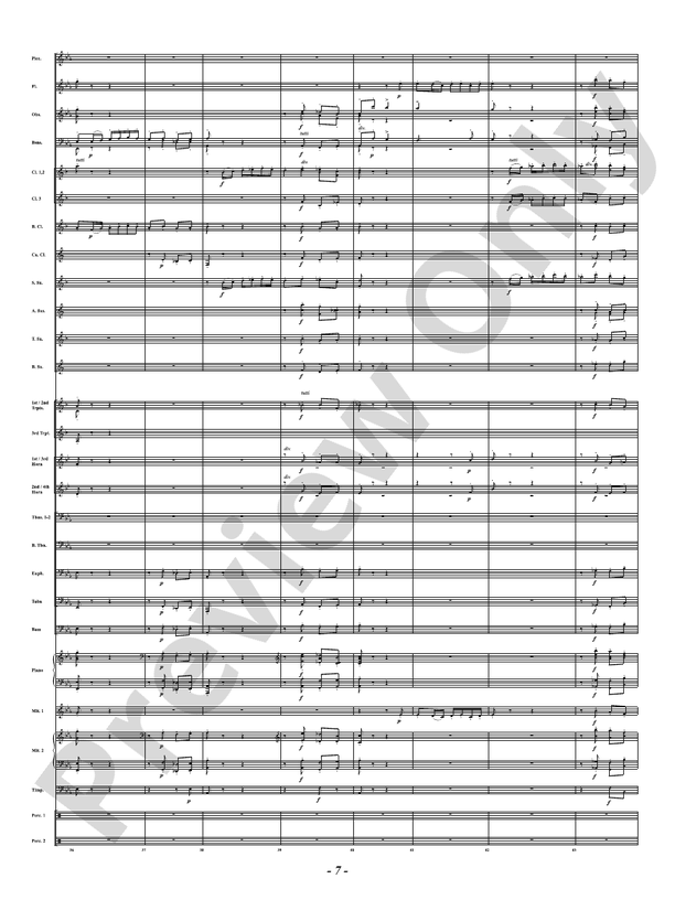Ancient Airs and Dances - Suite No. 1 for Symphonic Winds - IV. Passo Mezzo e Mascherada - Concert Band Conductor Score & Parts (Digital Download)