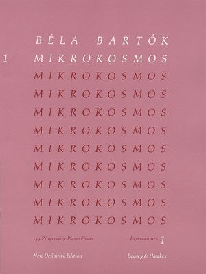 Bartok - Mikrokosmos 153 Progressive Piano Pieces Volume 4 - Piano Boosey & Hawkes 48011051