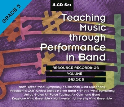 Teaching Music Through Perf Band Cd V1 Gr 5 -