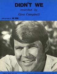 Didn't We - Glen Campbell - PVG (Digital Download)
