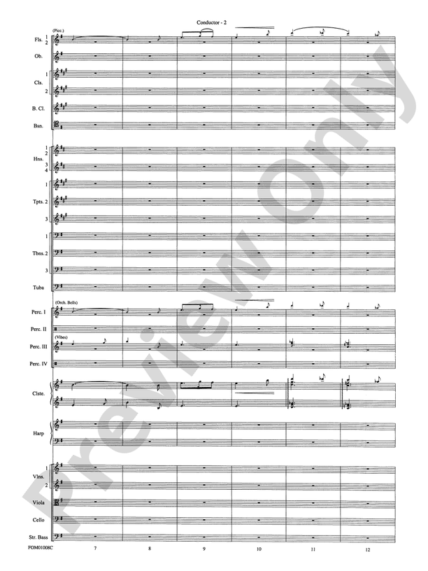Harry Potter Symphonic Suite – Full Orchestra Conductor Score & Parts (Digital Download)
