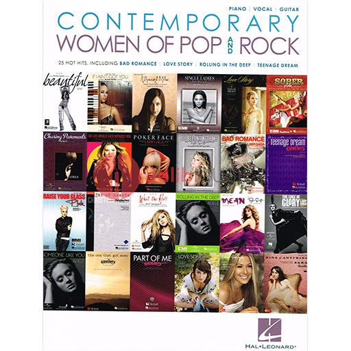 Contemporary Women of Pop and Rock - Guitar|Piano|Vocal Hal Leonard Piano, Vocal & Guitar