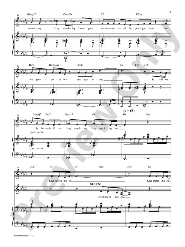 Keep Marching from Suffs - PVG (Digital Download)