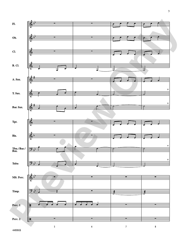 A Whole Lot of Christmas - Concert Band Conductor Score & Parts (Digital Download)