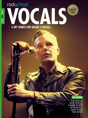 Rockschool Vocals - Grade 2 Male - 2014-2020 - Vocal Rock School Limited Sftcvr/Online Audio
