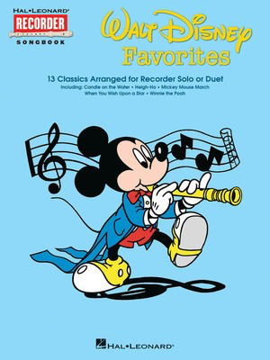 Walt Disney Favorites - Hal Leonard Recorder Songbook - Various - Recorder Hal Leonard