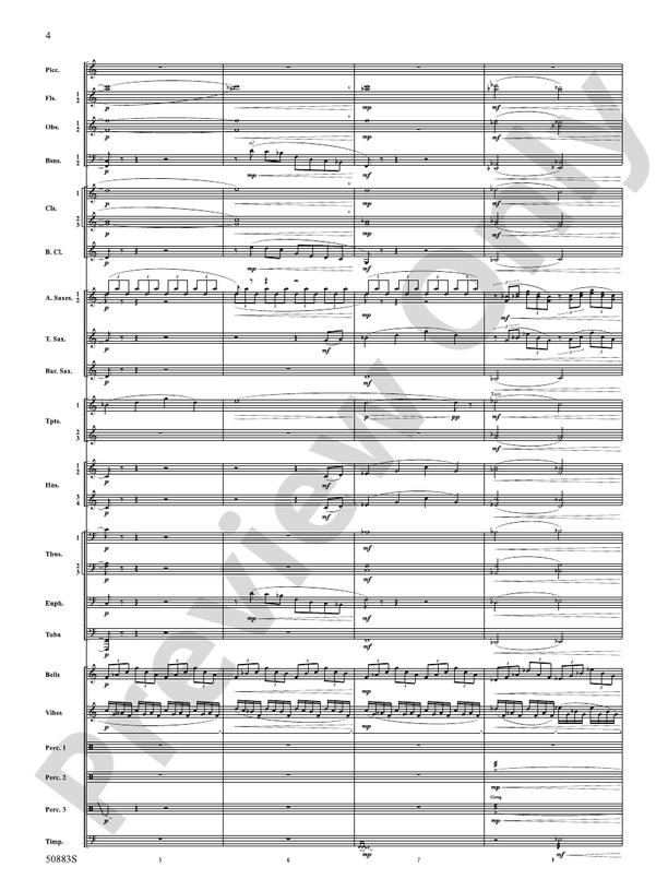 The Ascent from Darkness – Concert Band Conductor Score & Parts (Digital Download)