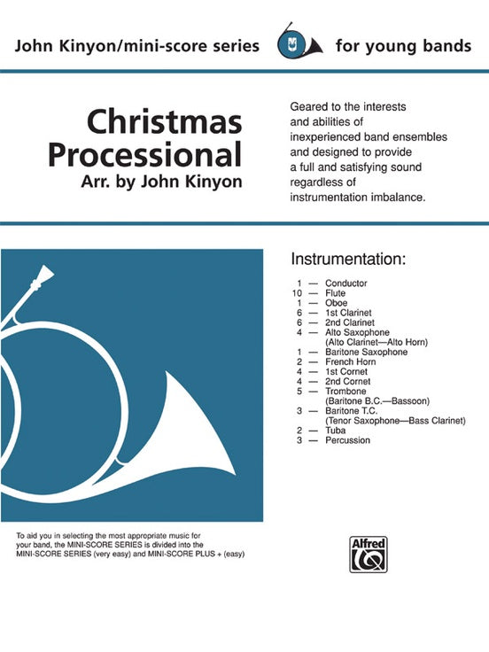 Christmas Processional - Concert Band Conductor Score & Parts (Digital Download)