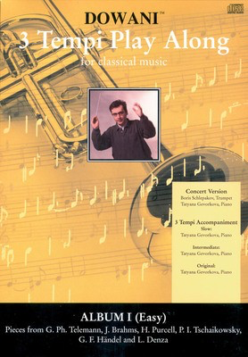 Album Vol. I (Easy) for Trumpet in Bb and Piano - Various - Trumpet Dowani Editions /CD