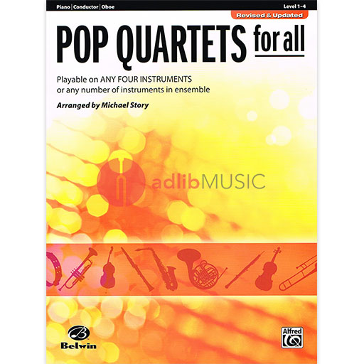 Pop Quartets for All Conductor - Various - Alfred Music