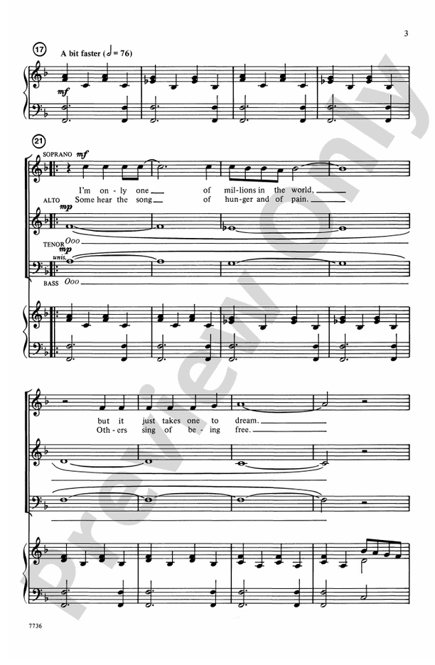 I Hear Music in Me – SATB Choral Octavo (Digital Download)