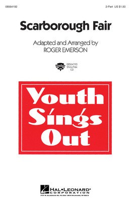 Scarborough Fair - 2-Part Roger Emerson Hal Leonard Octavo