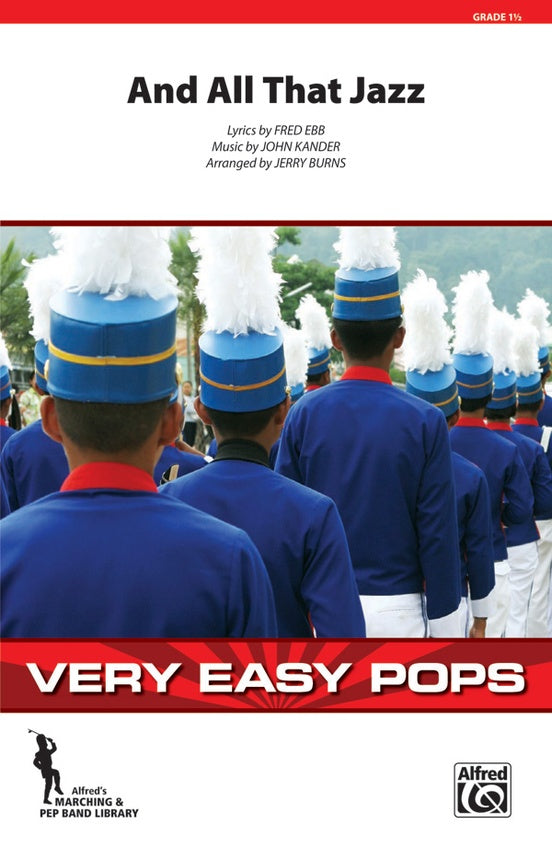 And All That Jazz (from Chicago) – Marching Band Conductor Score & Parts (Digital Download)