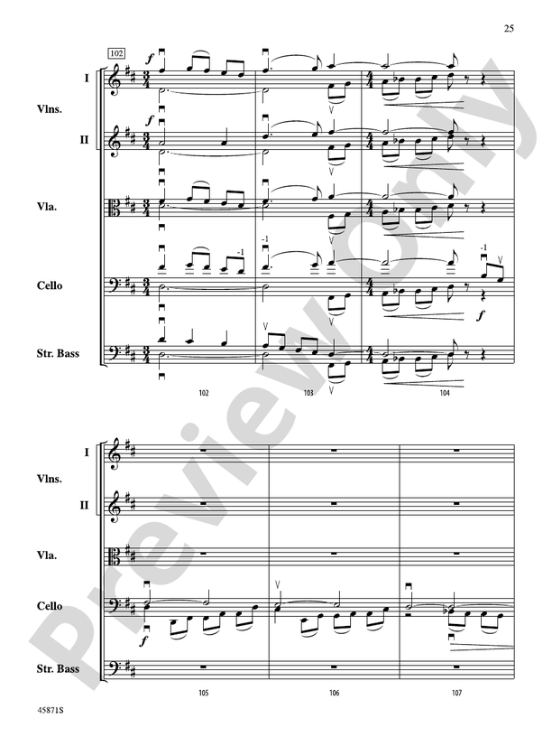 Hemispheres - String Orchestra Conductor Score & Parts (Digital Download)