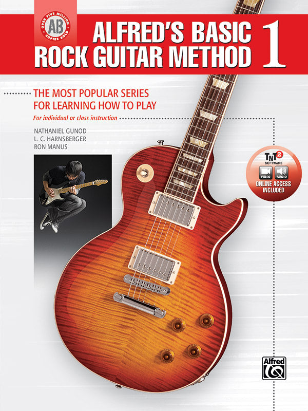 Alfreds Basic Rock Guitar Method 1 Bk/OA
