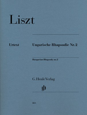 Liszt - Hungarian Rhapsody #2 - Piano Solo Henle HN803