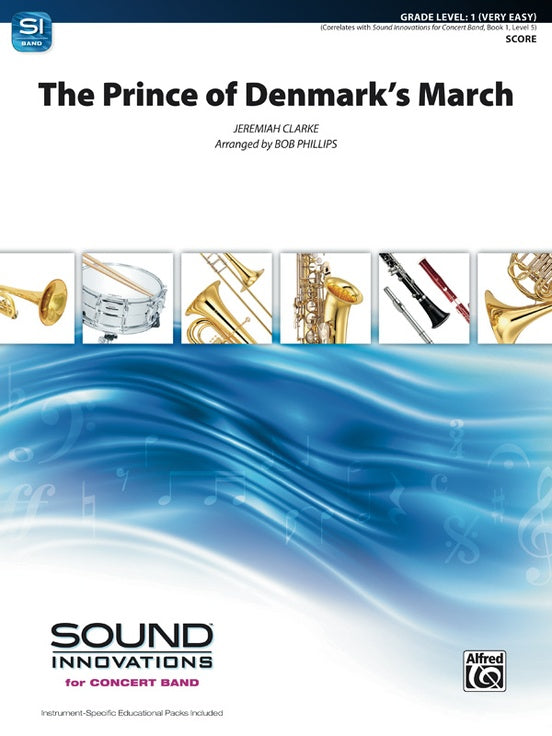 The Prince of Denmark's March - Concert Band Conductor Score & Parts (Digital Download)