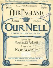 Our England (from 'Our Nell') - Vocal/Piano (Digital Download)